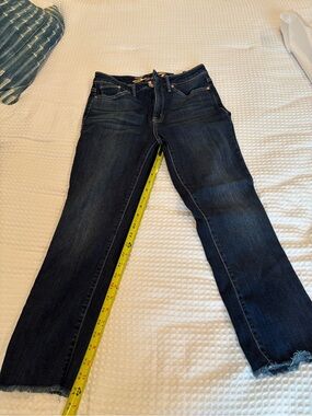 Seven7 Dark Blue Flare Jeans